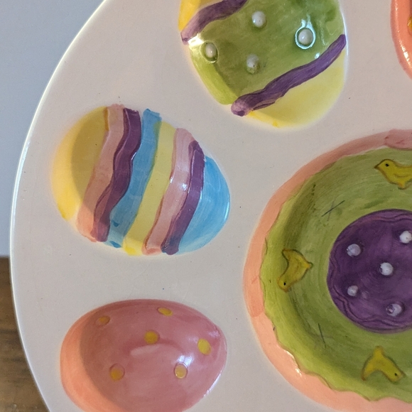 Cottontale Collections Easter  Ceramic Egg Plate Holder - Picture 2 of 8